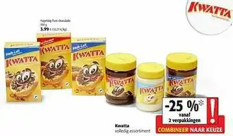 Kwatta hagelslag pure chocolade
