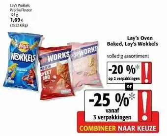 Colruyt Lay`s wokkels paprika flavour aanbieding