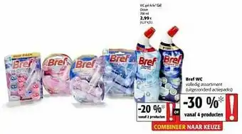 Colruyt Bref wc gel activ gel ocean aanbieding