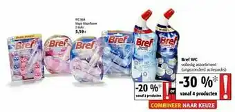 Colruyt Bref wc blok magic moonflower aanbieding
