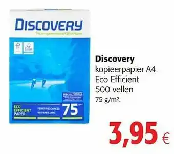 Discovery kopieerpapier a4 eco efficient