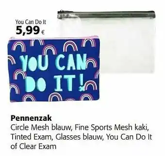 Colruyt Pennenzak you can do it aanbieding