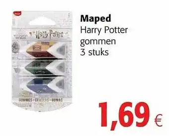 Maped harry potter gommen