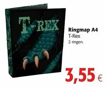 Colruyt Ringmap a4 t-rex aanbieding