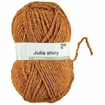 Zeeman Julia Shiny breigaren aanbieding
