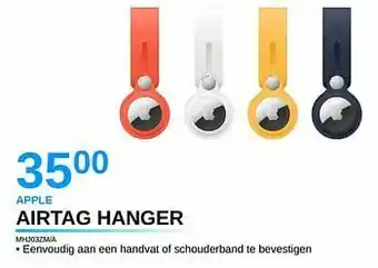 Derco Systems Apple airtag hanger aanbieding