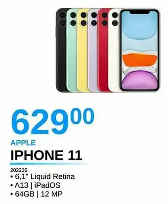 Derco Systems Apple iphone 11 aanbieding