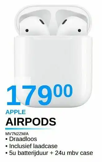 Derco Systems Apple airpods aanbieding