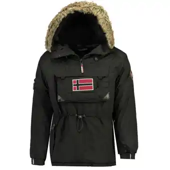 Decathlon Hooded parka geographical norway beco aanbieding