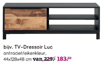 Leen Bakker BIjv. TV-Dressoir Luc aanbieding