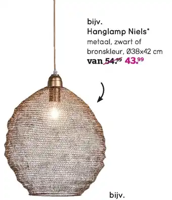 Leen Bakker Bijv. Hanglamp Niels aanbieding
