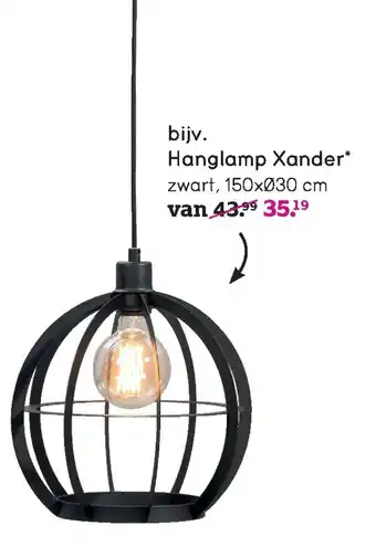 Leen Bakker Bijv. Hanglamp Xander aanbieding