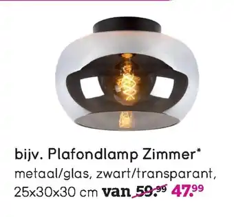 Leen Bakker Bijv. Plafondlamp Zimmer aanbieding