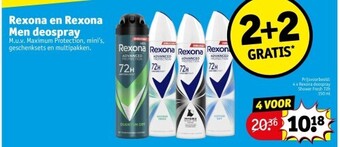 Rexona en rexona men deospray