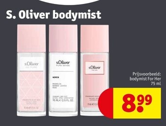 Kruidvat S. oliver bodymist aanbieding