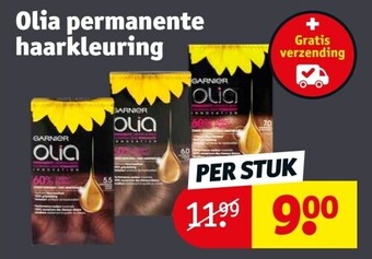 Kruidvat Olia permanente haarkleuring aanbieding