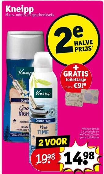 Kruidvat Kneipp aanbieding