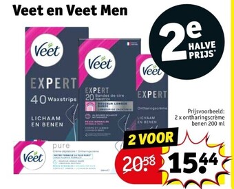 Kruidvat Veet en veet men aanbieding