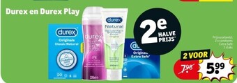 Kruidvat Durex en durex play aanbieding