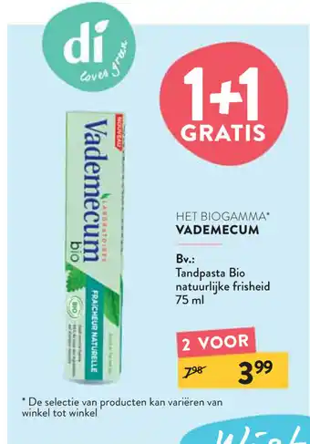 Het Biogamma Vademecum 75ml
