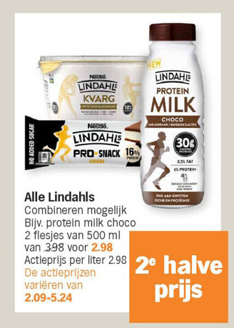 Albert Heijn Alle lindahls aanbieding