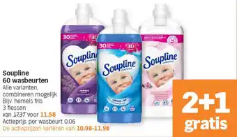 Albert Heijn Soupline 60 wasbeurten aanbieding