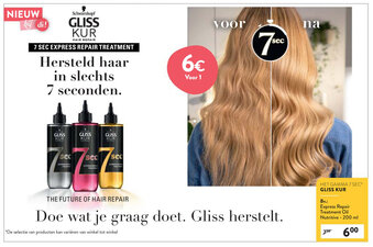 Di Het Gamma 7 sec Gliss Kur aanbieding