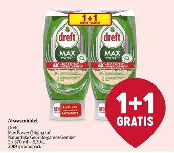 Delhaize Afwasmiddel dreft aanbieding