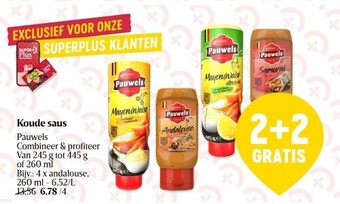 Koude saus pauwels