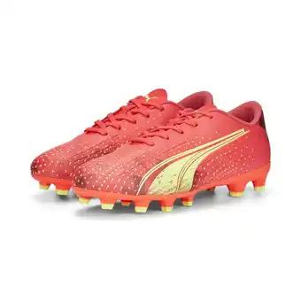 Decathlon Ultra play fg/ag voetbalschoenen voor jongeren puma aanbieding