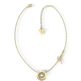 Guess dames ketting staal - goudkleurig