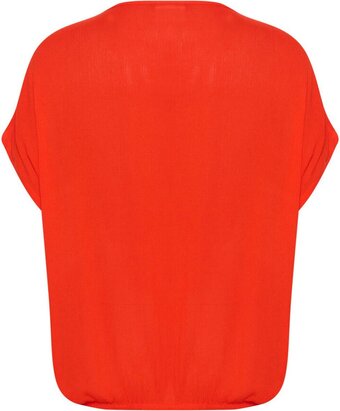 Bol.com Kaffe curve kcami stanley ss dames blouse - maat 50 aanbieding