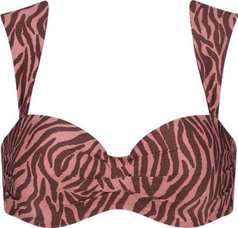 Bol.com Beachlife zebra dames bikinitopje - maat b38 aanbieding