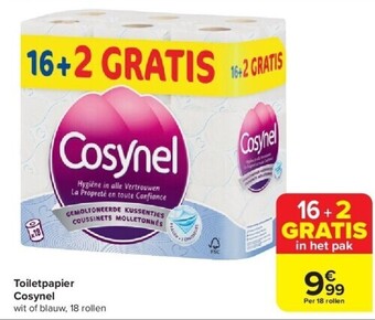 Carrefour Toiletpapier cosynel aanbieding