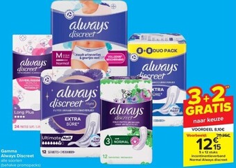 Carrefour Gamma always discreet aanbieding