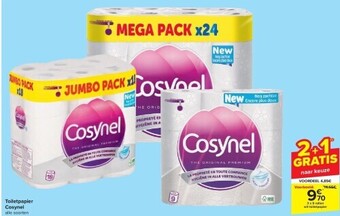 Carrefour Toiletpapier cosynel aanbieding