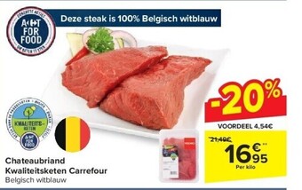 Carrefour Chateaubriand kwaliteitsketen carrefour aanbieding