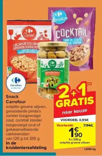 Carrefour Snack carrefour aanbieding