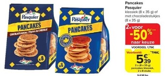 Carrefour Pancakes pasquier aanbieding