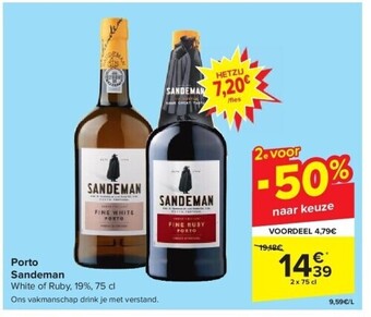 Carrefour Porto sandeman aanbieding