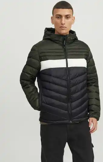 Bol.com Jack&jones jjehero puffer hood noos heren jas - maat s aanbieding