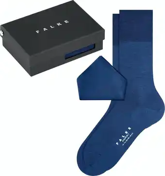 Falke airport pocket square box hoge kwaliteit ademend mid-rise warme dikke winter ondoorzichtig geschenkset merinowol katoen