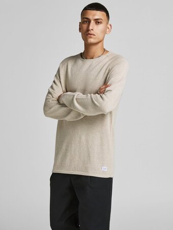 Bol.com Jack&jones jjehill knit crew neck noos heren trui - maat xxl aanbieding