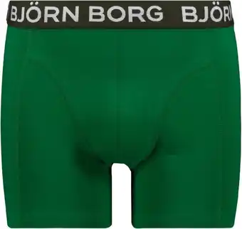 Bol.com Bjorn borg - boxers 7-pack multicolour zwart groen - maat m - body-fit aanbieding