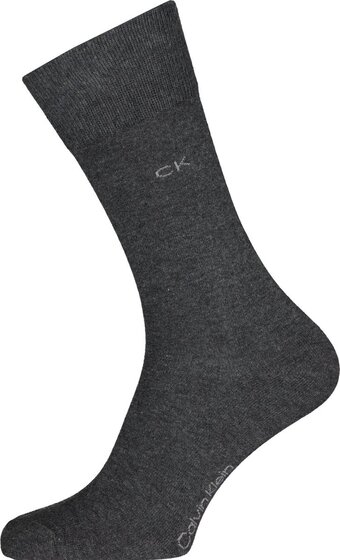Bol.com Calvin klein 2p cotton carter heren sokken - maat 39-42 aanbieding