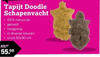 Tapijt Doodle Schapenvacht