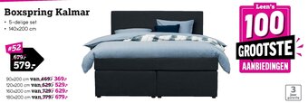 Leen Bakker Boxspring Kalmar aanbieding
