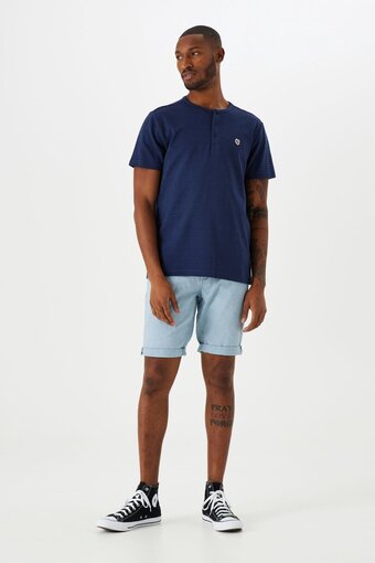 Bol.com Garcia heren t-shirt blauw - maat m aanbieding