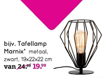 Leen Bakker Tafellamp Marnix aanbieding