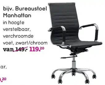 Leen Bakker Bijv. Bureaustoel Manhattan aanbieding